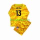 Equipación completa Niño Atlético Madrid Portero Jan Oblak 13 Camiseta Naranja 2023-2024 Manga Larga