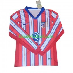 Atlético Madrid Hombre Camiseta de local 2024-2025 Manga Larga