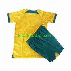 Equipación completa Niño Australia 2022 Camiseta de local Manga Corta