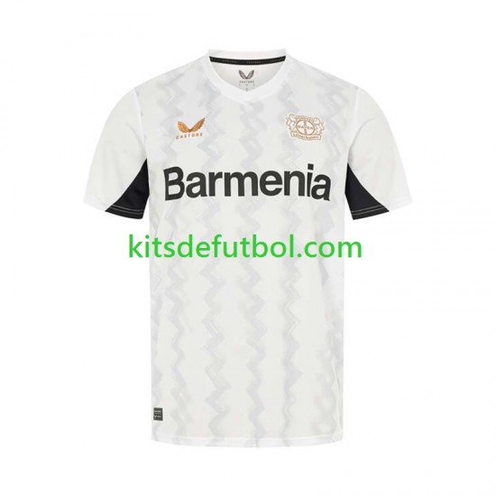 Bayer 04 Leverkusen Hombre Camiseta de visitante 2024-2025 Manga Corta