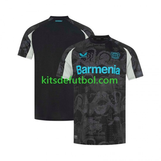 Bayer 04 Leverkusen Hombre Camiseta alternativa 2024-2025 Manga Corta