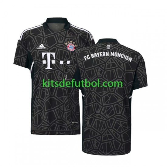 Bayern de Múnich Portero Hombre Camiseta de visitante 2022-2023 Manga Corta