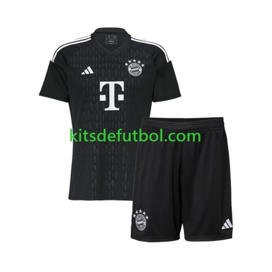 Equipación completa Niño Bayern de Múnich Portero Camiseta de local 2023-2024 Manga Corta