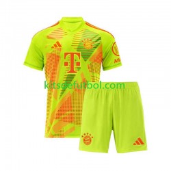 Equipación completa Niño Bayern de Múnich Portero Camiseta de local 2024-2025 Manga Corta
