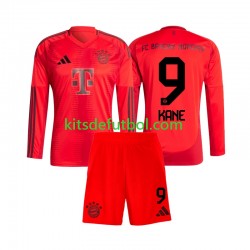 Equipación completa Niño Bayern de Múnich Harry Kane 9 Camiseta de local 2024-2025 Manga Larga