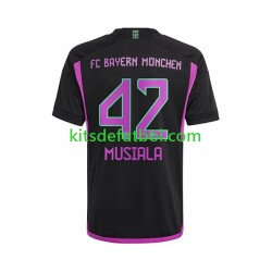 Bayern de Múnich Jamal Musiala 42 Hombre Camiseta de visitante 2023-2024 Manga Corta