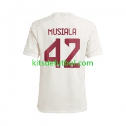 Bayern de Múnich Jamal Musiala 42 Hombre Camiseta alternativa 2023-2024 Manga Corta