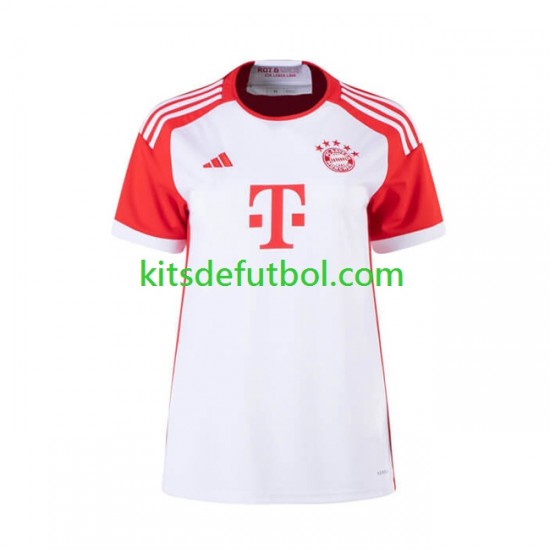 Bayern de Múnich Mujer Camiseta de local 2023-2024 Manga Corta
