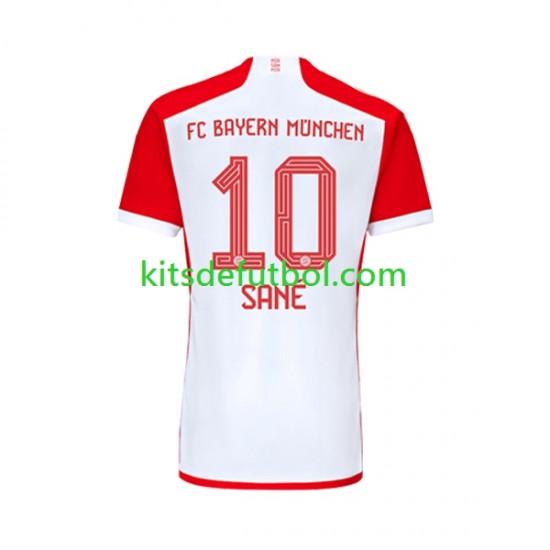 Bayern de Múnich Leroy Sane 10 Hombre Camiseta de local 2023-2024 Manga Corta