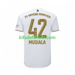 Bayern de Múnich Musiala 42 Hombre Camiseta de visitante 2022-2023 Manga Corta