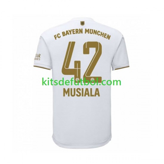 Bayern de Múnich Musiala 42 Hombre Camiseta de visitante 2022-2023 Manga Corta