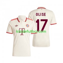 Bayern de Múnich Olise 17 Hombre Camiseta alternativa 2024-2025 Manga Corta