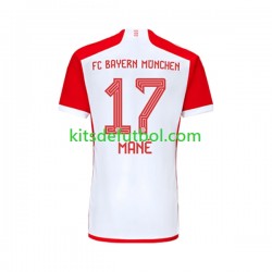 Bayern de Múnich Sadio Mane 17 Hombre Camiseta de local 2023-2024 Manga Corta