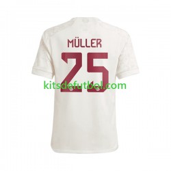 Bayern de Múnich Thomas Muller 25 Hombre Camiseta alternativa 2023-2024 Manga Corta