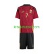Equipación completa Niño Bélgica De Bruyne 7 Euro 2024 Camiseta de local Manga Corta