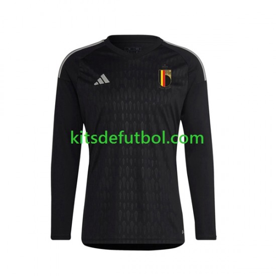 Bélgica Portero 2022 Hombre Camiseta de visitante Manga Larga