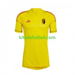 Bélgica Portero World Cup 2022 Hombre Camiseta de visitante Manga Corta