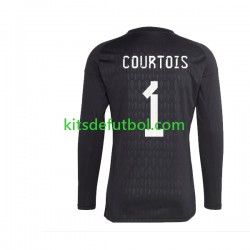 Bélgica Portero Courtois 1 2022 Hombre Camiseta de visitante Manga Larga