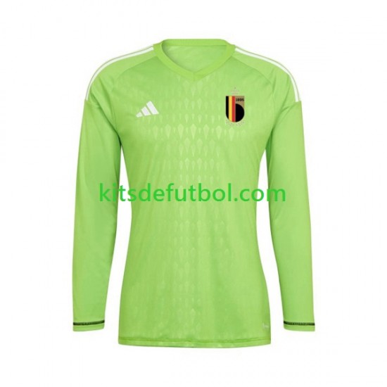 Bélgica Portero 2021-2022 Hombre Camiseta de local Manga Larga