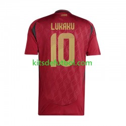 Bélgica Romelu Lukaku 10 Euro 2024 Hombre Camiseta de local Manga Corta