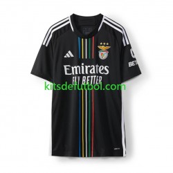 Benfica Hombre Camiseta de visitante 2023-2024 Manga Corta