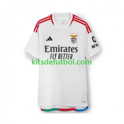 Benfica Hombre Camiseta alternativa 2023-2024 Manga Corta