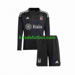 Equipación completa Niño Besiktas Portero Camiseta de local 2023-2024 Manga Larga