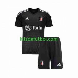 Equipación completa Niño Besiktas Portero Camiseta de local 2023-2024 Manga Corta