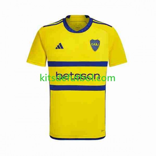 Boca Juniors Hombre Camiseta de visitante 2023-2024 Manga Corta