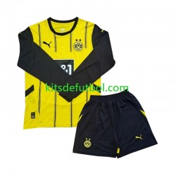 Equipación completa Niño Borussia Dortmund Camiseta de local 2024-2025 Manga Larga