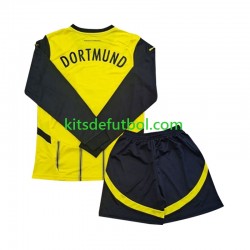 Equipación completa Niño Borussia Dortmund Camiseta de local 2024-2025 Manga Larga