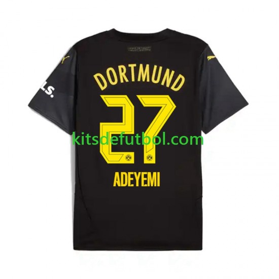 Borussia Dortmund Karim Adeyemi 27 Hombre Camiseta de visitante 2024-2025 Manga Corta