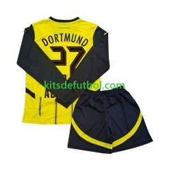 Equipación completa Niño Borussia Dortmund Karim Adeyemi 27 Camiseta de local 2024-2025 Manga Larga