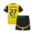 Equipación completa Niño Borussia Dortmund Karim Adeyemi 27 Camiseta de local 2024-2025 Manga Corta