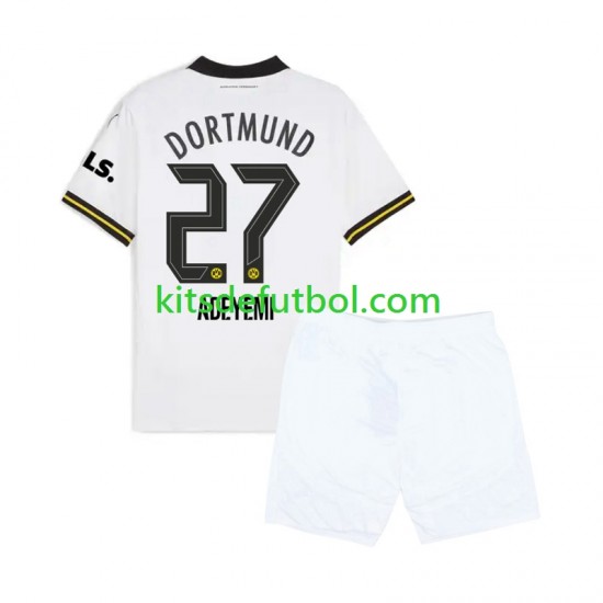 Equipación completa Niño Borussia Dortmund Karim Adeyemi 27 Camiseta alternativa 2024-2025 Manga Corta