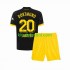 Equipación completa Niño Borussia Dortmund Marcel Sabitzer 20 Camiseta de visitante 2023-2024 Manga Corta