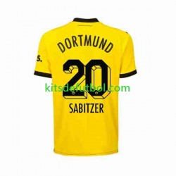 Borussia Dortmund Marcel Sabitzer 20 Hombre Camiseta de local 2023-2024 Manga Corta