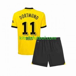 Equipación completa Niño Borussia Dortmund Marco Reus 11 Camiseta de local 2023-2024 Manga Corta