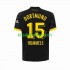 Borussia Dortmund Mats Hummels 15 Hombre Camiseta de visitante 2023-2024 Manga Corta