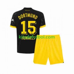 Equipación completa Niño Borussia Dortmund Mats Hummels 15 Camiseta de visitante 2023-2024 Manga Corta