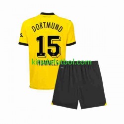 Equipación completa Niño Borussia Dortmund Mats Hummels 15 Camiseta de local 2023-2024 Manga Corta