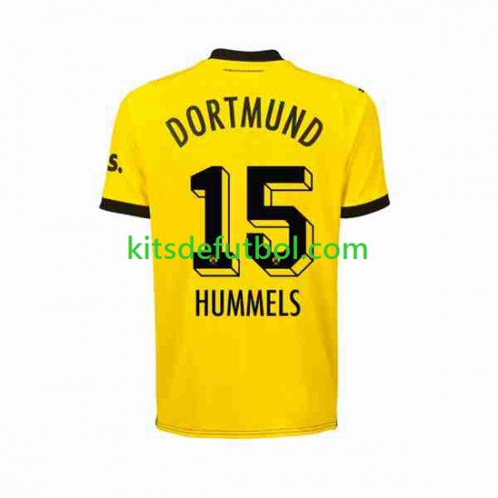 Borussia Dortmund Mats Hummels 15 Hombre Camiseta de local 2023-2024 Manga Corta