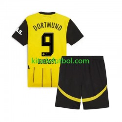 Equipación completa Niño Borussia Dortmund Serhou Guirassy 9 Camiseta de local 2024-2025 Manga Corta