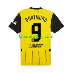 Borussia Dortmund Serhou Guirassy 9 Hombre Camiseta de local 2024-2025 Manga Corta