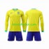 Equipación completa Niño Brasil World Cup 2022 Camiseta de local Manga Larga