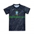 Brasil Portero Copa America 2024 Hombre Camiseta Negro de visitante Manga Corta