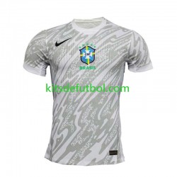 Brasil Portero Copa America 2024 Hombre Camiseta de local Manga Corta
