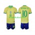 Equipación completa Niño Brasil Neymar JR 10 2024 Camiseta de local Manga Corta