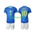 Equipación completa Niño Brasil PELE 10 2024 Camiseta de visitante Manga Corta
