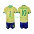 Equipación completa Niño Brasil Ronaldinho 10 2024 Camiseta de local Manga Corta